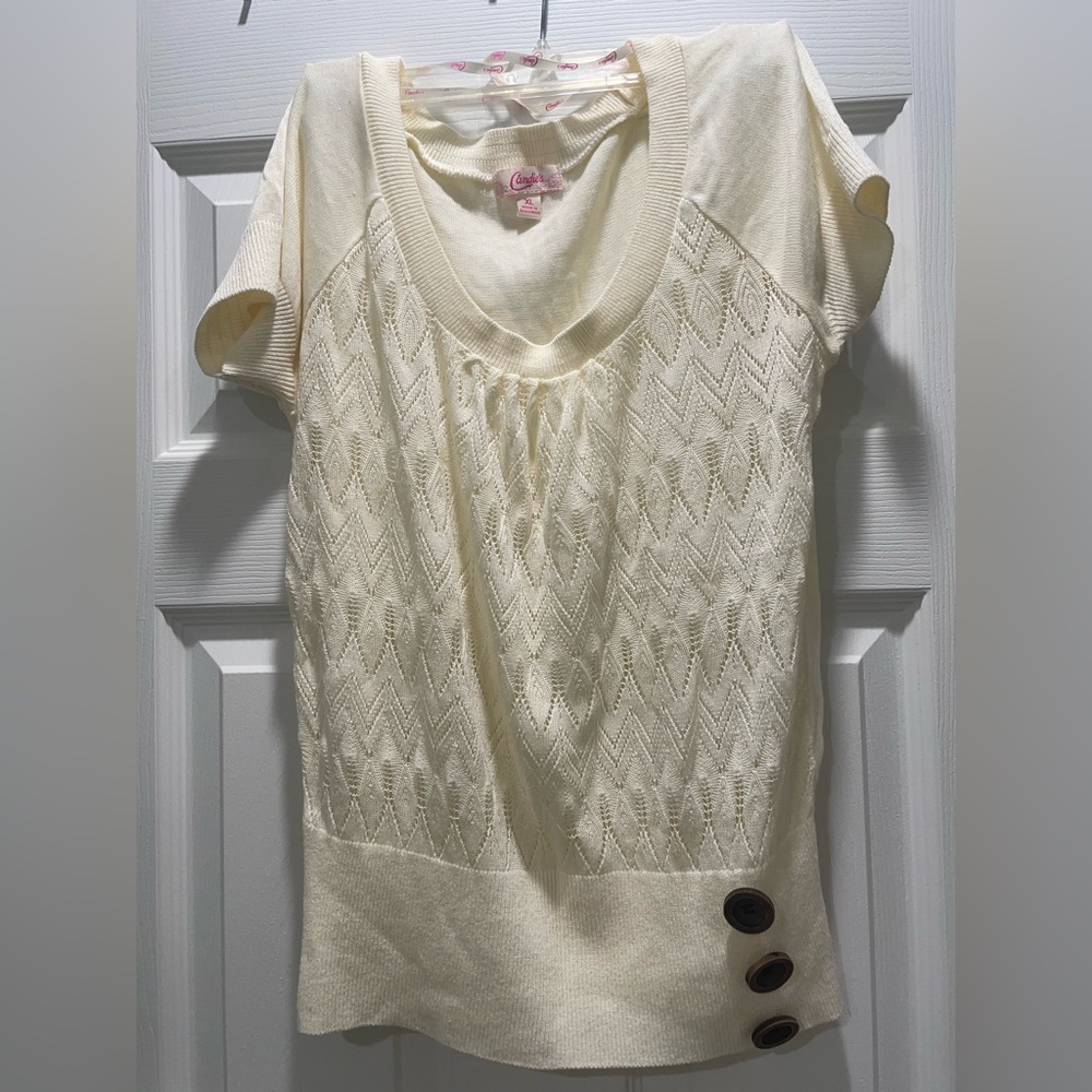 Candie’s sweater